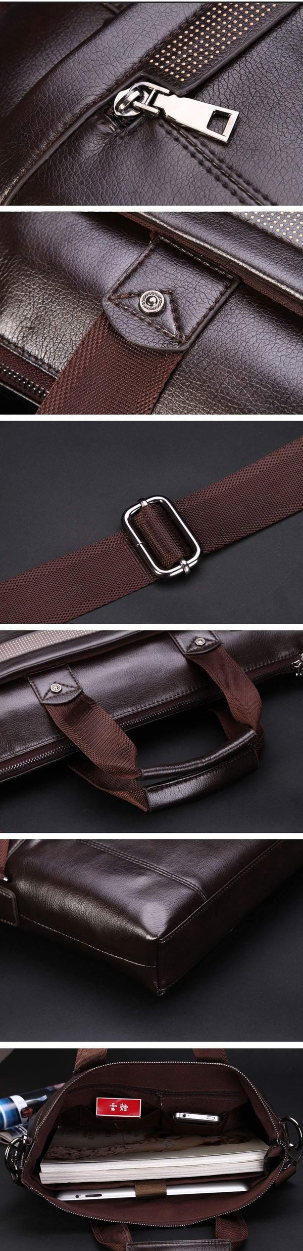 Planet Gates Men messenger bags fashion leather bag men briefcase designer handbags high quality famous brand business men bag