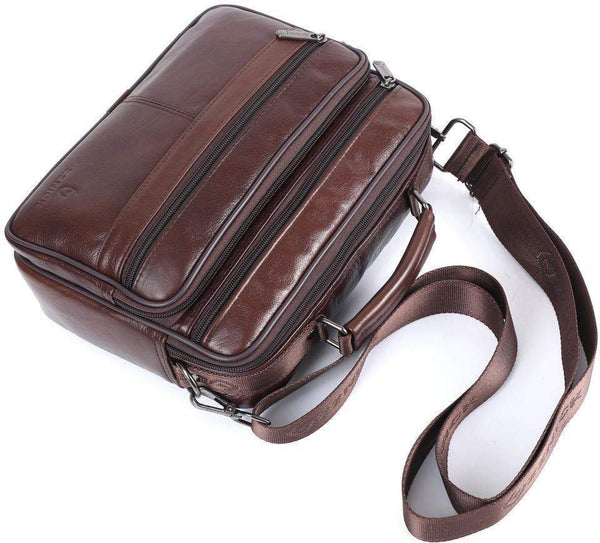 Planet Gates Men messenger bags luxury genuine leather men bag designer high quality shoulder bag casual zipper office bags for men