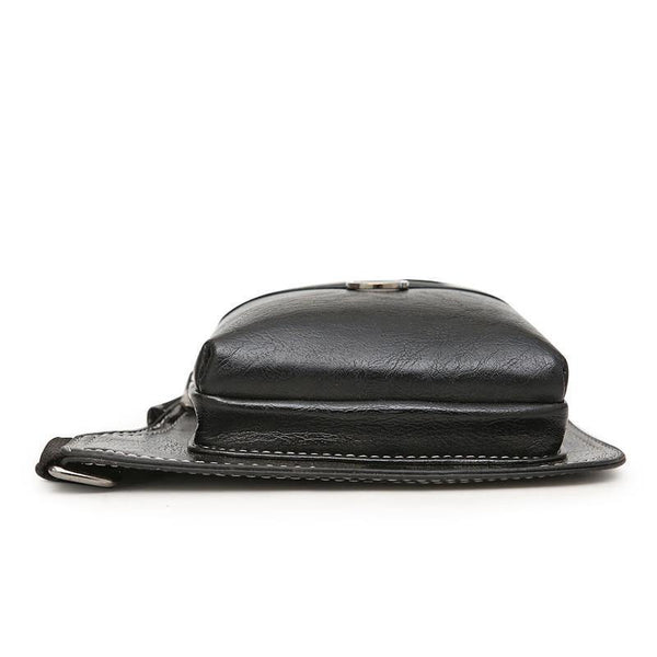 Planet Gates Men Messenger Bags New Hot Crossbody Shoulder Bag Famous Brand Man's Leather Sling Chest Bag Fashion Casual 6196