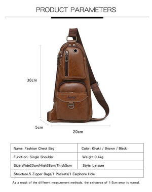 Planet Gates Men Messenger Bags New Hot Crossbody Shoulder Bag Famous Brand Man's Leather Sling Chest Bag Fashion Casual 6196