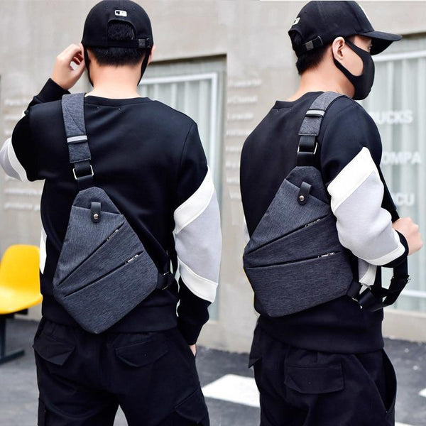 Planet Gates Men Messenger Bags Waterproof Crossbody Shoulder Bag for Male Small Casual Multifunctional Men/Women Business Chest Bags