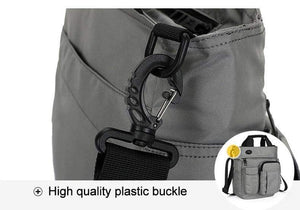 Planet Gates Men Multifunctional Shoulder Messenger Bag with Headphone Hole Waterproof Nylon Travel Handbag Large Capacity Storage Bags XA11C
