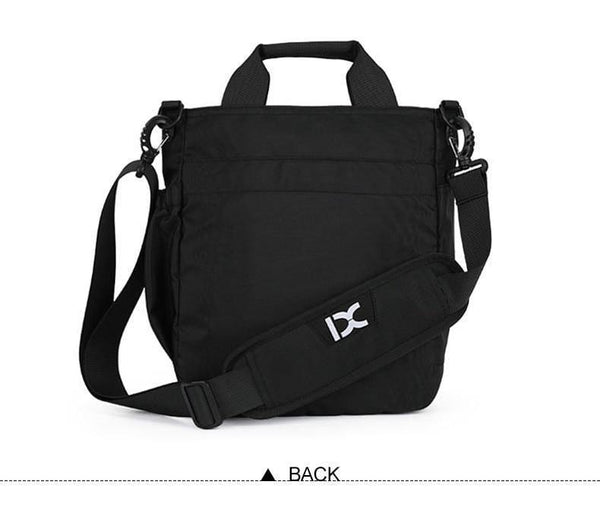 Planet Gates Men Multifunctional Shoulder Messenger Bag with Headphone Hole Waterproof Nylon Travel Handbag Large Capacity Storage Bags XA11C