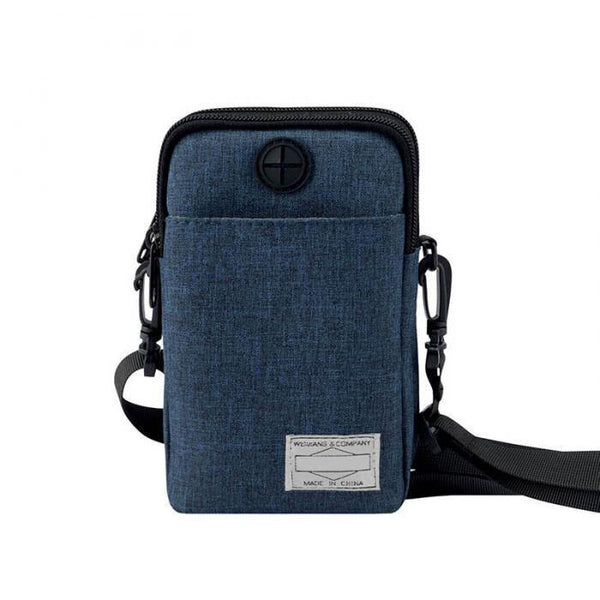 Planet Gates Men Multifunctional Waterproof Phone Bag Mini Crossbody Bags with Earphone Hole WML99