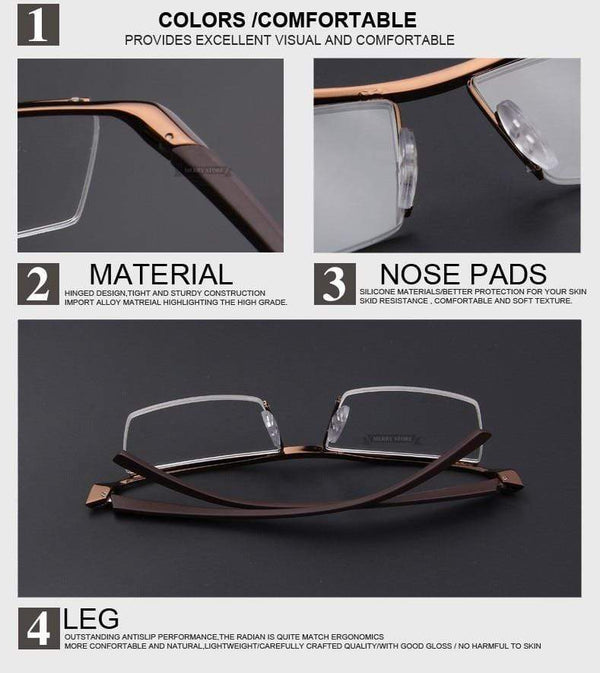 Planet Gates Men Optical Frames Eyeglasses Frames Rack Commercial Glasses Fashion Eyeglasses Frame Myopia Titanium Frame TR90 Legs