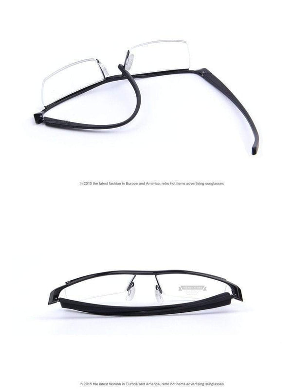 Planet Gates Men Optical Frames Eyeglasses Frames Rack Commercial Glasses Fashion Eyeglasses Frame Myopia Titanium Frame TR90 Legs