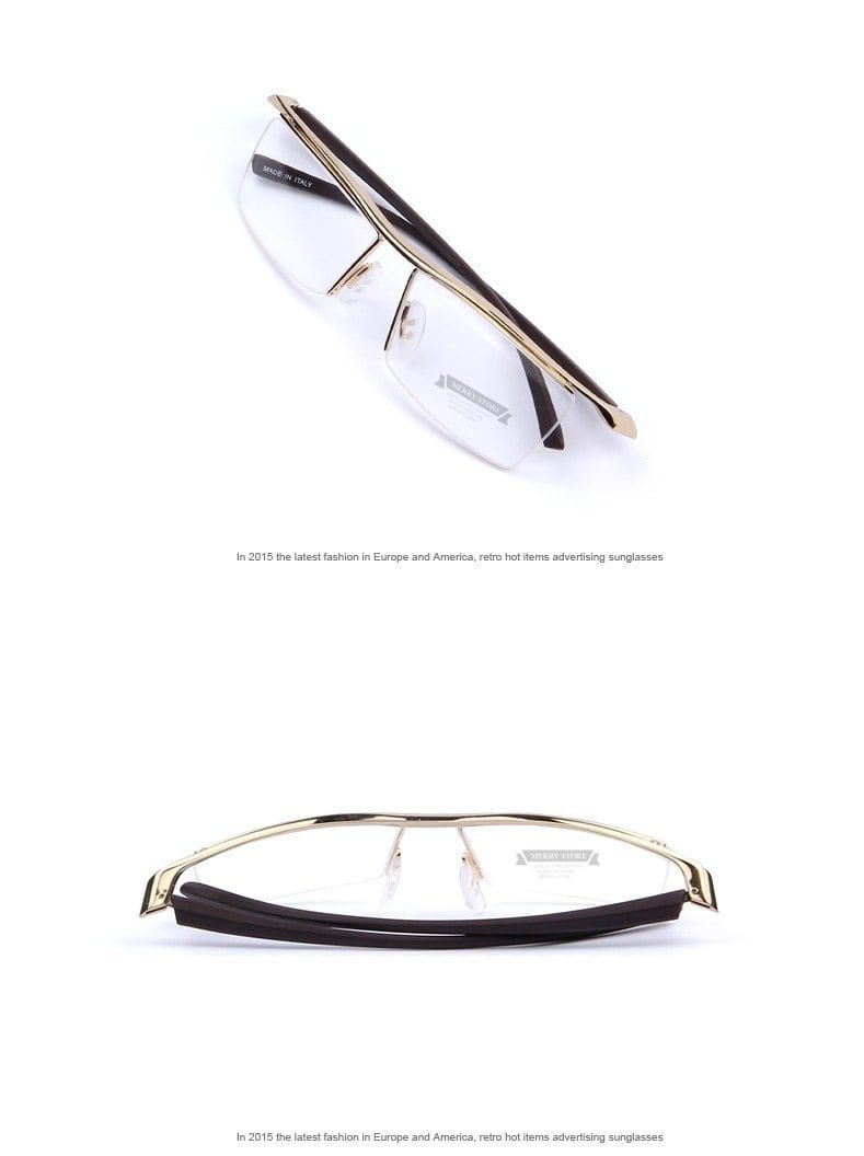 Planet Gates Men Optical Frames Eyeglasses Frames Rack Commercial Glasses Fashion Eyeglasses Frame Myopia Titanium Frame TR90 Legs