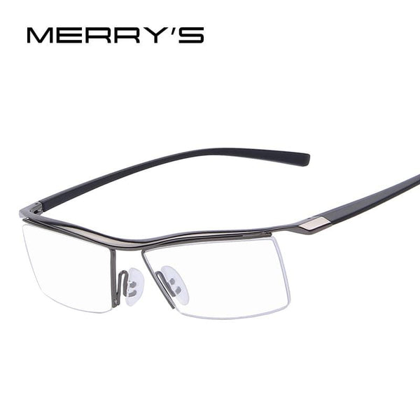Planet Gates Men Optical Frames Eyeglasses Frames Rack Commercial Glasses Fashion Eyeglasses Frame Myopia Titanium Frame TR90 Legs