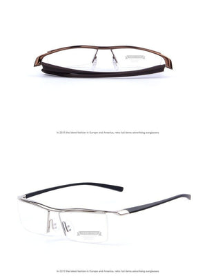 Planet Gates Men Optical Frames Eyeglasses Frames Rack Commercial Glasses Fashion Eyeglasses Frame Myopia Titanium Frame TR90 Legs