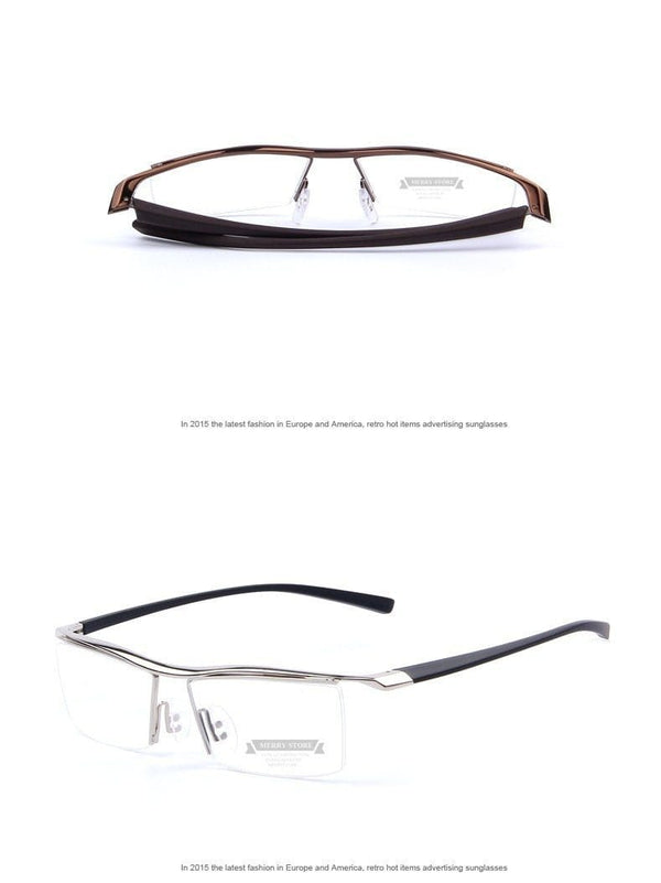 Planet Gates Men Optical Frames Eyeglasses Frames Rack Commercial Glasses Fashion Eyeglasses Frame Myopia Titanium Frame TR90 Legs