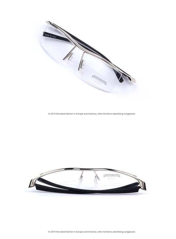 Planet Gates Men Optical Frames Eyeglasses Frames Rack Commercial Glasses Fashion Eyeglasses Frame Myopia Titanium Frame TR90 Legs