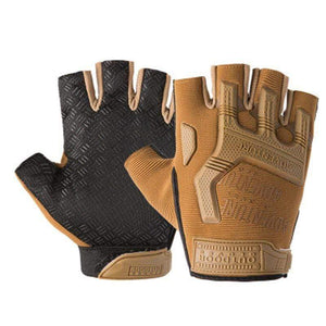 Planet Gates Men Outdoor Short Fingerless Gloves Soft Rubber Protective Pad Sports Army Military Tactical Airsoft Shooting Hunting