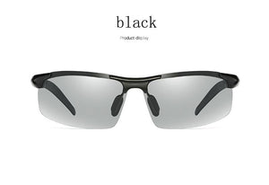 Planet Gates Men Photochromic Polarized Sunglasses Aluminum Frame UV400 Sun Glasses Male Eyewear Driving Goggles