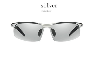 Planet Gates Men Photochromic Polarized Sunglasses Aluminum Frame UV400 Sun Glasses Male Eyewear Driving Goggles