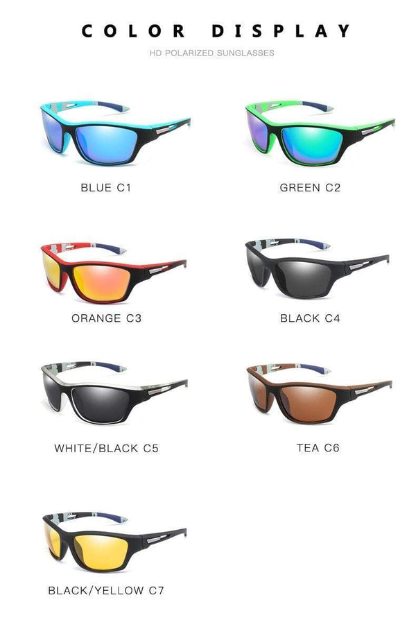 Planet Gates Men Polarized Sun Glasses 2021 Brand Car Driving Anti-Glare Sunglassses Male Black Sports Fishing Goggles UV400