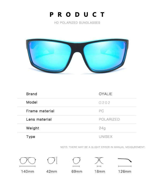 Planet Gates Men Polarized Sun Glasses 2021 Brand Car Driving Anti-Glare Sunglassses Male Black Sports Fishing Goggles UV400