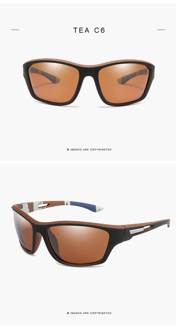 Planet Gates Men Polarized Sun Glasses 2021 Brand Car Driving Anti-Glare Sunglassses Male Black Sports Fishing Goggles UV400