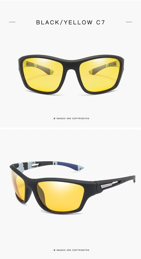 Planet Gates Men Polarized Sun Glasses 2021 Brand Car Driving Anti-Glare Sunglassses Male Black Sports Fishing Goggles UV400