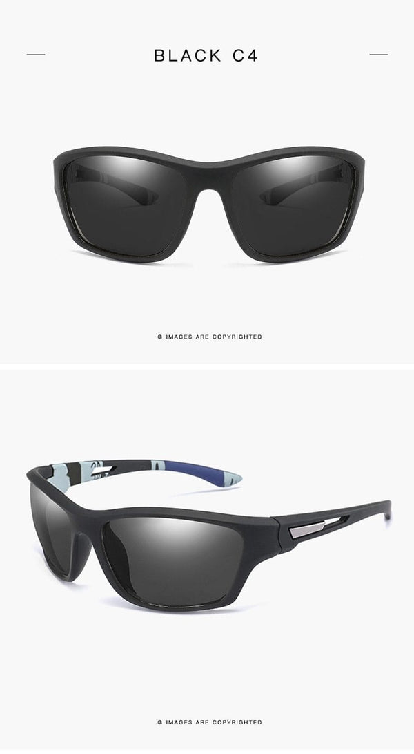 Planet Gates Men Polarized Sun Glasses 2021 Brand Car Driving Anti-Glare Sunglassses Male Black Sports Fishing Goggles UV400