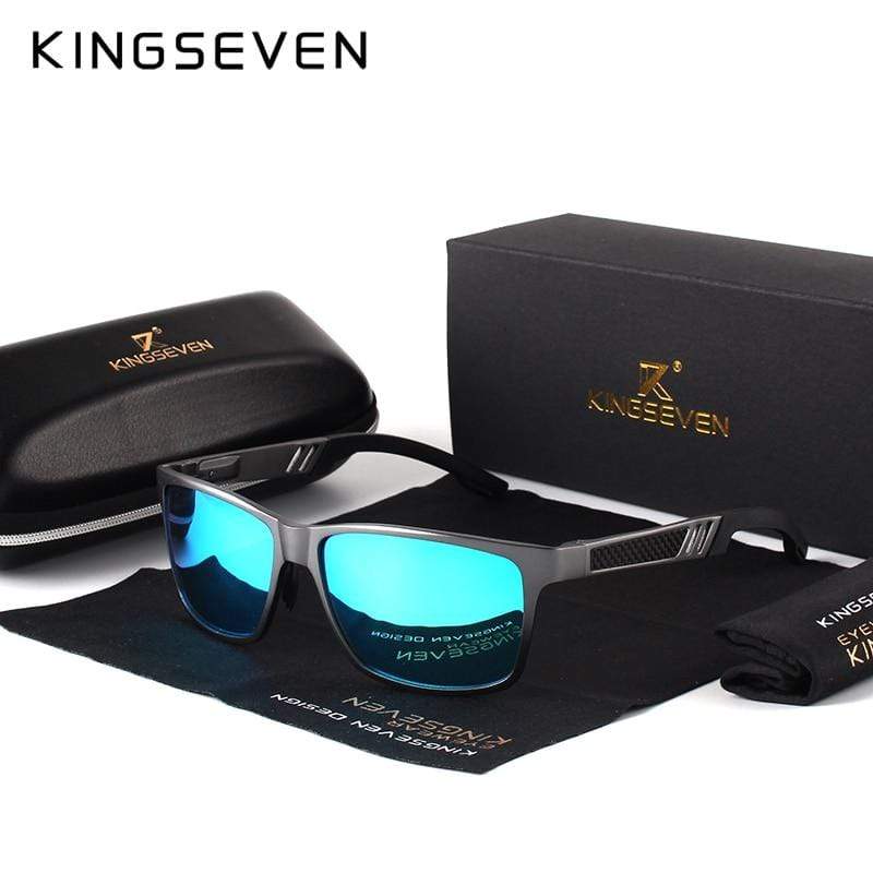 Planet Gates Men Polarized Sunglasses Aluminum Magnesium Sun Glasses Driving Glasses Rectangle Shades For Men Oculos masculino Male