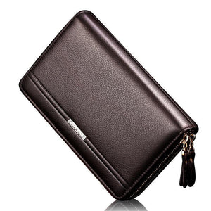 Planet Gates Men Purse Male Purse Men's Wallet Clutch Wallets Men Handy Bag Business Wallet Coins Multi-bit High Capacity Purses