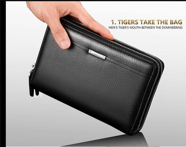 Planet Gates Men Purse Male Purse Men's Wallet Clutch Wallets Men Handy Bag Business Wallet Coins Multi-bit High Capacity Purses