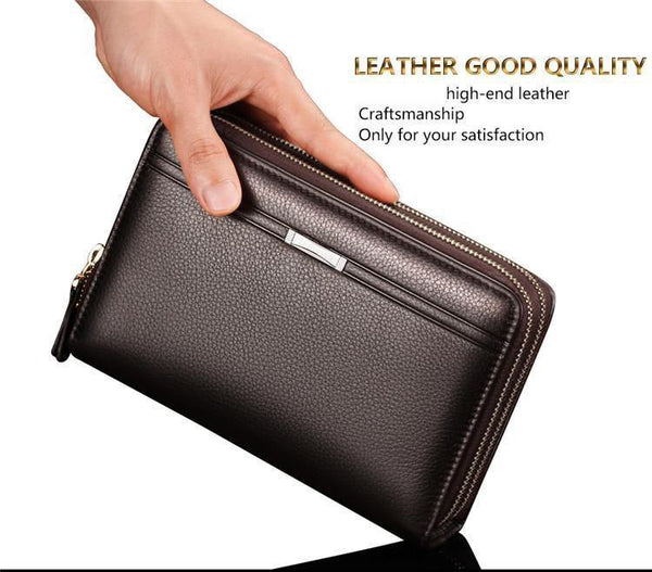 Planet Gates Men Purse Male Purse Men's Wallet Clutch Wallets Men Handy Bag Business Wallet Coins Multi-bit High Capacity Purses
