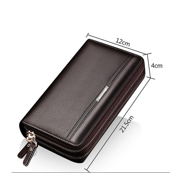 Planet Gates Men Purse Male Purse Men's Wallet Clutch Wallets Men Handy Bag Business Wallet Coins Multi-bit High Capacity Purses