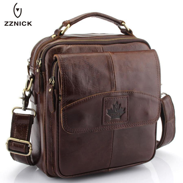 Planet Gates Men's 100% Genuine Cowhide Leather Shoulder Bag,Quality Men Messenger Bags Causal Crossbody Handbag For Men BrieFcase Bags