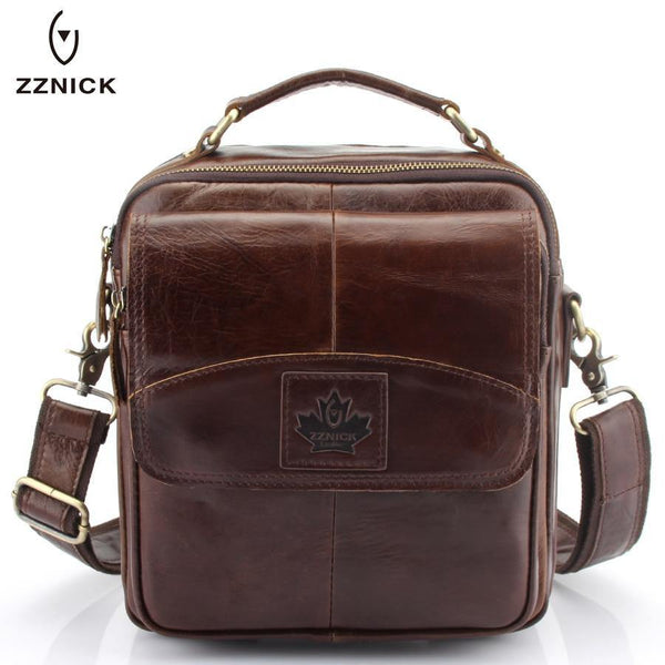 Planet Gates Men's 100% Genuine Cowhide Leather Shoulder Bag,Quality Men Messenger Bags Causal Crossbody Handbag For Men BrieFcase Bags