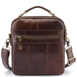 Planet Gates Men's 100% Genuine Cowhide Leather Shoulder Bag,Quality Men Messenger Bags Causal Crossbody Handbag For Men BrieFcase Bags