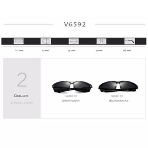 Planet Gates Men's Aluminum Magnesium Sun Glasses Polarized UV400 Sun Glasses oculos Male Eyewear Sunglasses For Men 6592