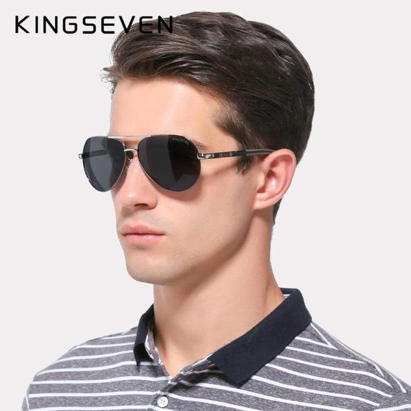 Planet Gates Men's Aluminum Magnesium Sun Glasses Polarized UV400 Sun Glasses oculos Male Eyewear Sunglasses For Men N725