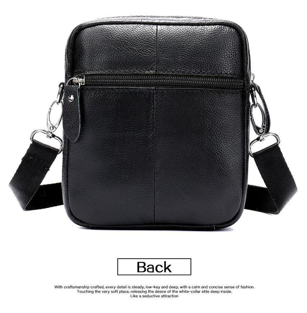 Planet Gates Men's Bag Genuine Leather Crossbody Bags for Men Small Messenger Bag Leather Casual Men's Shoulder Bags Male flap 8628