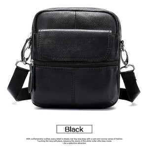 Planet Gates Men's Bag Genuine Leather Crossbody Bags for Men Small Messenger Bag Leather Casual Men's Shoulder Bags Male flap 8628