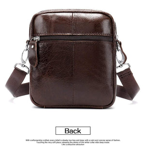 Planet Gates Men's Bag Genuine Leather Crossbody Bags for Men Small Messenger Bag Leather Casual Men's Shoulder Bags Male flap 8628