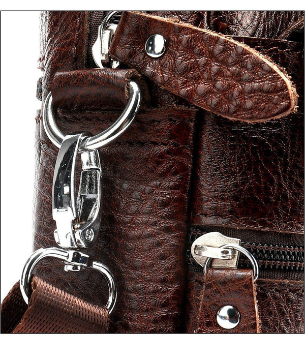 Planet Gates Men's Bag Genuine Leather Crossbody Bags for Men Small Messenger Bag Leather Casual Men's Shoulder Bags Male flap 8628