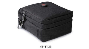 Planet Gates Men's Bag USB charging Shoulder Crossbody Bags Water-resistent Oxford Travel Bags Zipper Belt Bag Male #1042