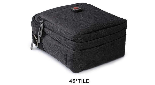 Planet Gates Men's Bag USB charging Shoulder Crossbody Bags Water-resistent Oxford Travel Bags Zipper Belt Bag Male #1042