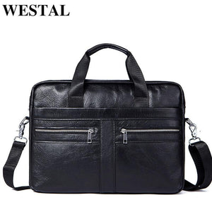 Planet Gates Men's Bags Genuine Leather Crossbody male messenger bag Men's Shoulder Bag Business Briefcase Computer men Bags Totes