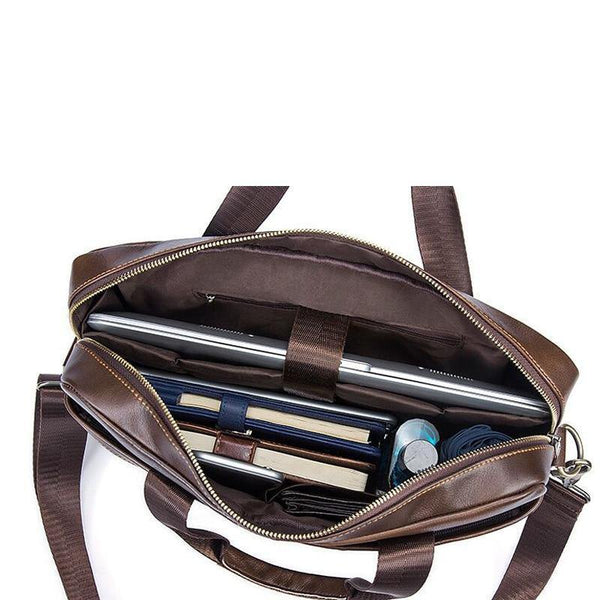 Planet Gates Men's Bags Genuine Leather Crossbody male messenger bag Men's Shoulder Bag Business Briefcase Computer men Bags Totes