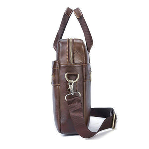 Planet Gates Men's Bags Genuine Leather Crossbody male messenger bag Men's Shoulder Bag Business Briefcase Computer men Bags Totes