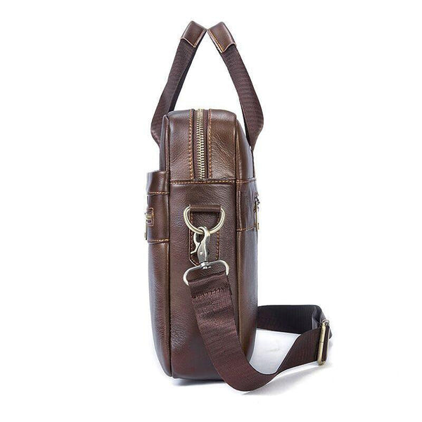 Planet Gates Men's Bags Genuine Leather Crossbody male messenger bag Men's Shoulder Bag Business Briefcase Computer men Bags Totes