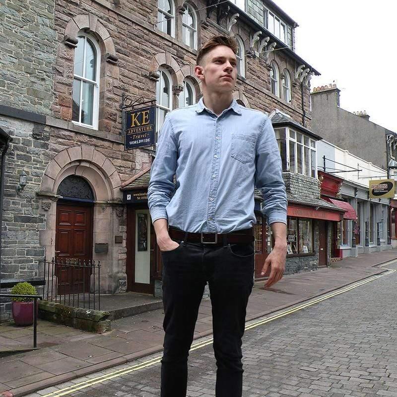 Men's Belt Leather Belt Men  Pin Buckle Cow Genuine Leather Belts For Men 130cm High Quality Mens Belt Cinturones Hombre