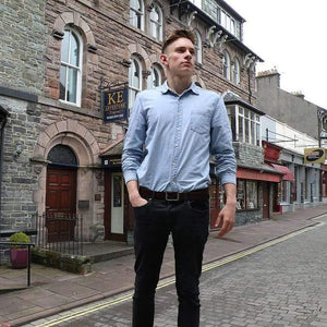 Men's Belt Leather Belt Men  Pin Buckle Cow Genuine Leather Belts For Men 130cm High Quality Mens Belt Cinturones Hombre