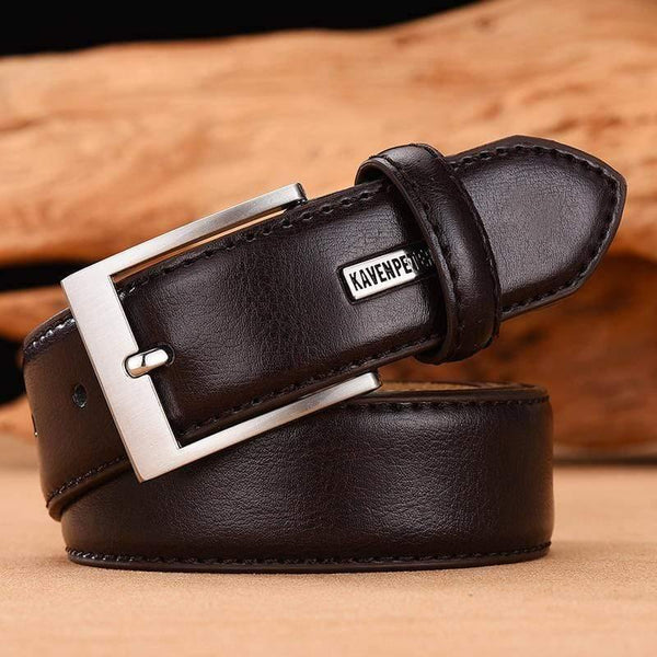 Men's Belt Luxury Business Leather Male Waist Belt Cowhide Genuine Leather Classic Black Trouser Belt Cummerbunds Dropshipping