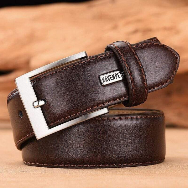 Men's Belt Luxury Business Leather Male Waist Belt Cowhide Genuine Leather Classic Black Trouser Belt Cummerbunds Dropshipping