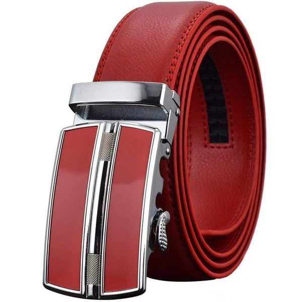 Men's Belts Luxury Automatic Buckle Genune Leather Strap Black Brown For Mens Belt Designers Brand High Quality