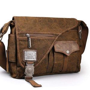 Planet Gates Men's Canvas bags New Multifunction Crossbody bag Retro handbags Travel Shoulder Messenger Bags Leisure Package