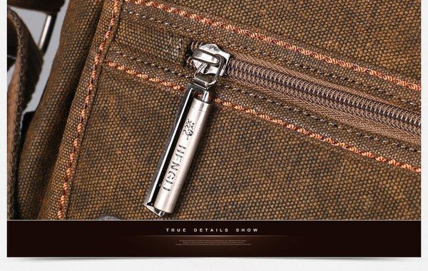 Planet Gates Men's Canvas bags New Multifunction Crossbody bag Retro handbags Travel Shoulder Messenger Bags Leisure Package